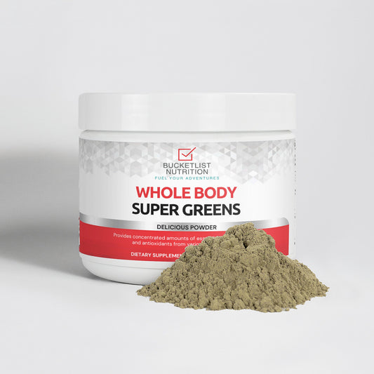 Whole Body Super Greens: Power Up Your Day with Greens, Reds, and More