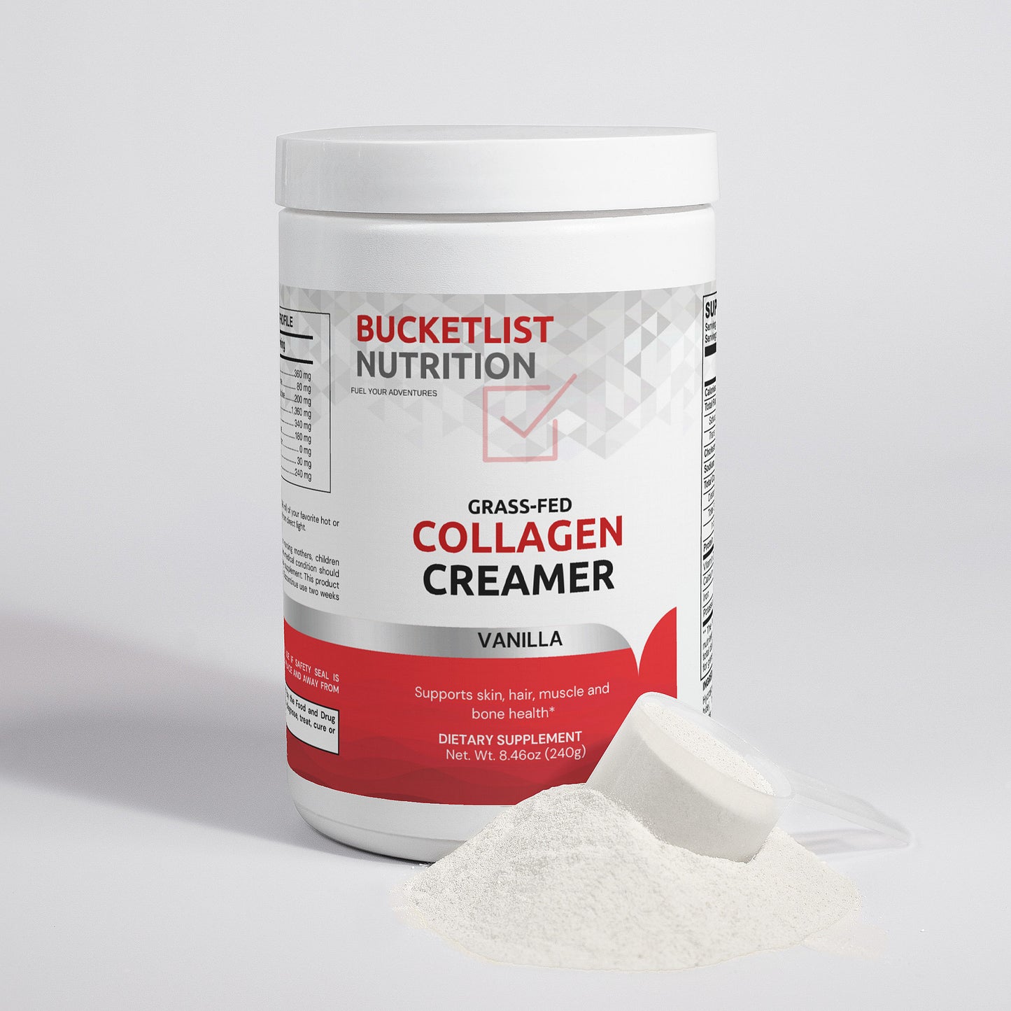 Grass-Fed Collagen Creamer (Vanilla)