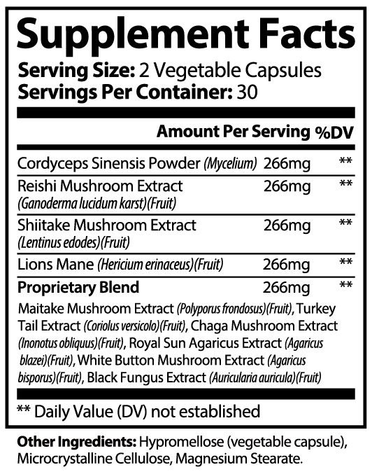 Mushroom Super Blend