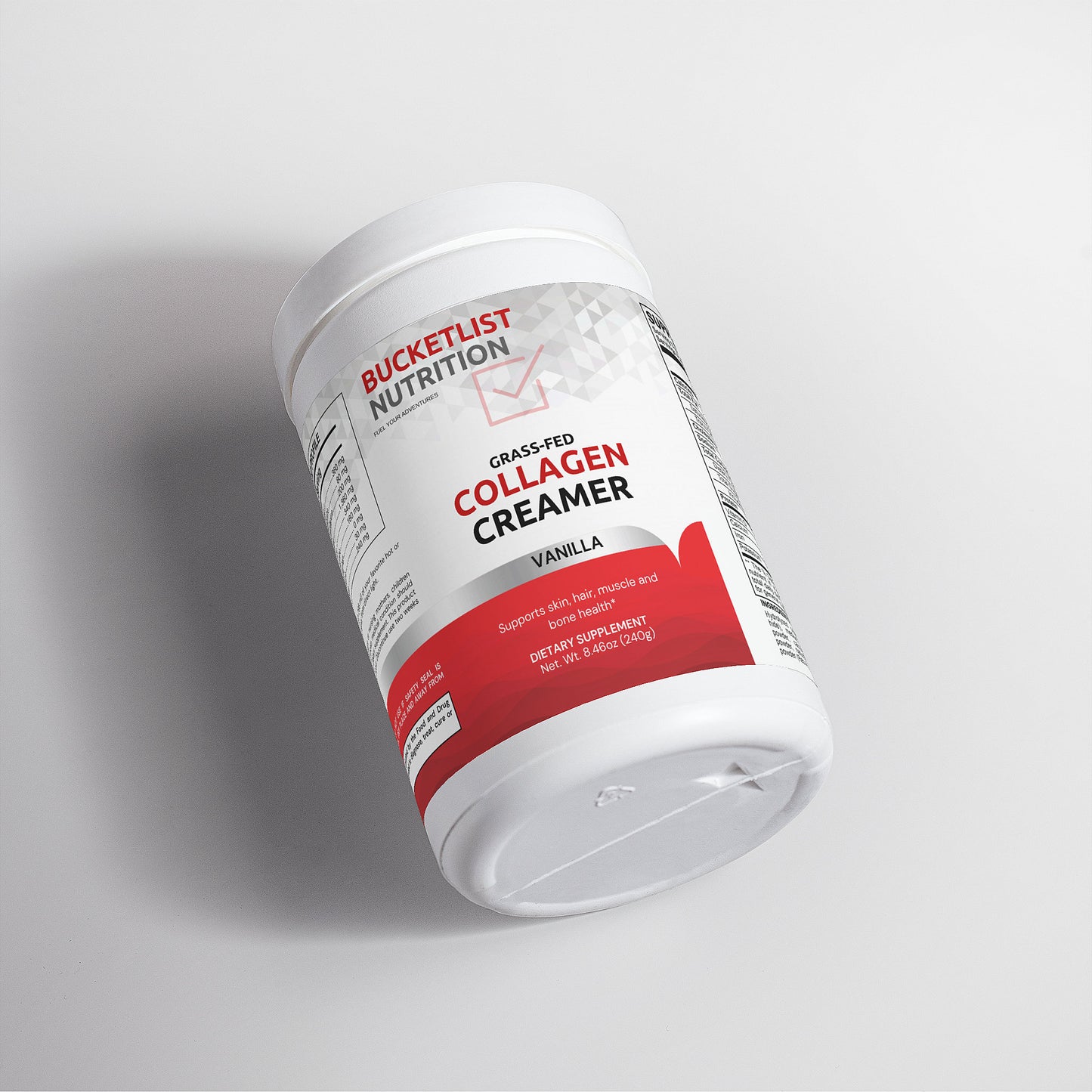 Grass-Fed Collagen Creamer (Vanilla)
