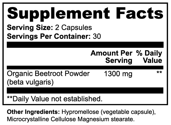 Beet Root Capsules